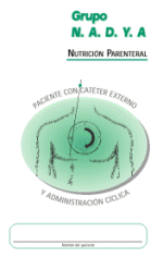 Paciente con cat�ter externo y administraci�n c�clica