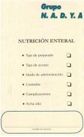 Manual para el paciente en Nutricin Enteral Domiciliaria