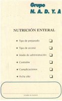Manual para el paciente en Nutrici�n Enteral Domiciliaria