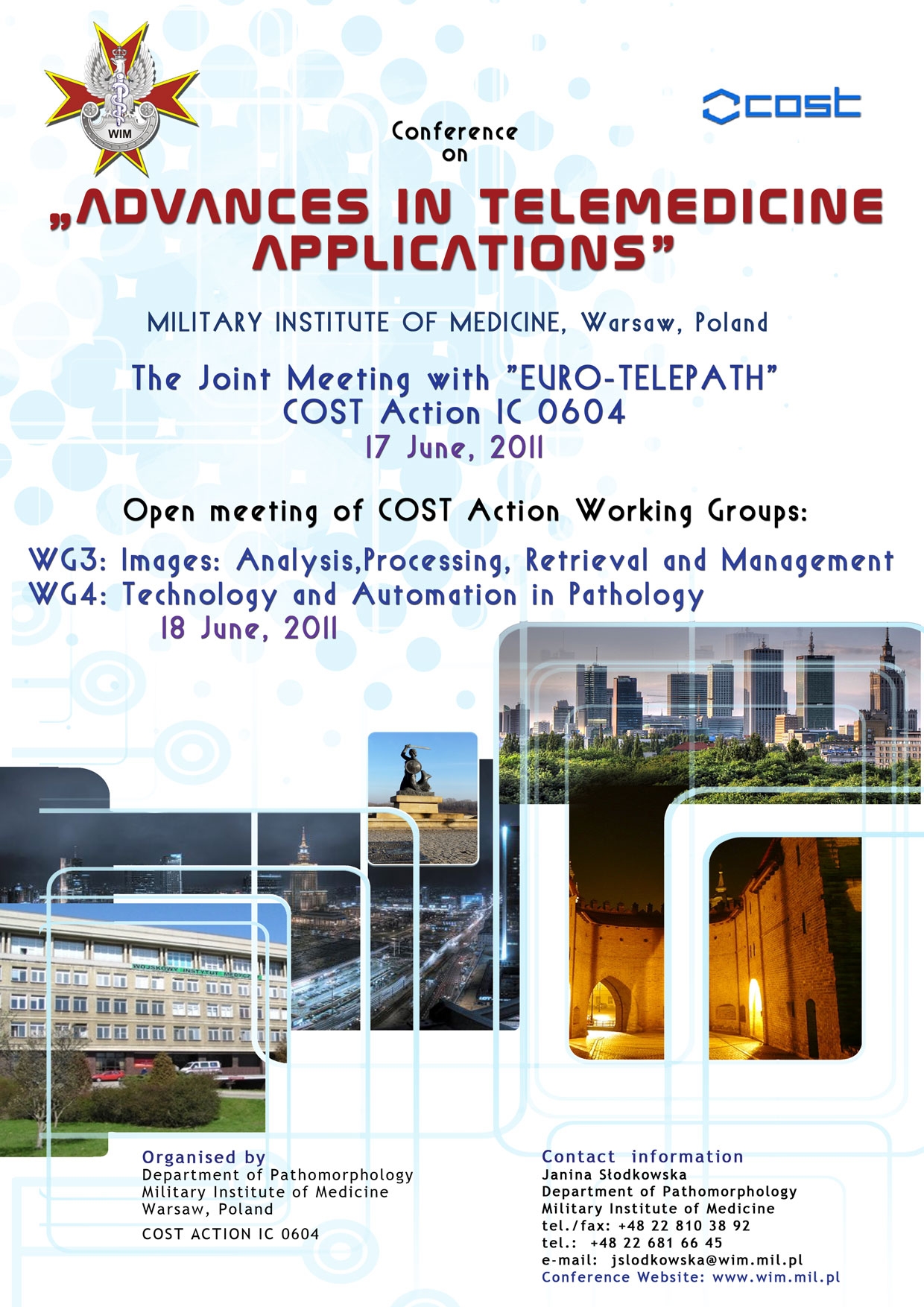 Conference on Advances in Telemedicine Applications