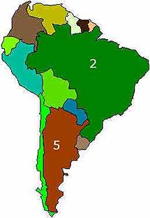Argentina y Brasil