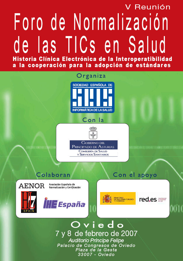 Tríptico de Inforsalud 2007